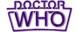 Colin Baker logo (mutated version of the logo used on many Target books)